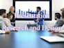 research, design powerpoint presentation and pitch desk