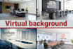 create customized zoom background, google meet