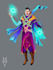 make an original 2d illustration for you