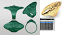 do modern and elegant 3d cad model