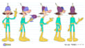 create a professional 2d digital character design