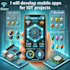 create a mobile app for your iot system