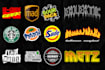 create a custom clothing tshirt logo parody
