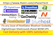 fix any issue of hostgator bluehost godaddy digitalocean siteground cpanel vps