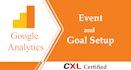 setup events and goals in google analytics