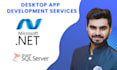 create desktop application in visual studio