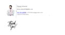 design professional clickable email signature