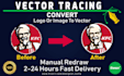 convert to vector, vectorize logo, vector tracing any image