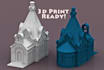 make 3d print ready models of buildings and landmarks