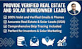 provide verified real estate and solar homeowner lists