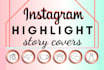 create instagram story highlight icons