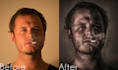 turn your photo into a GRUNGE / dragan style portrait