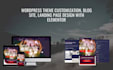 design and develop a responsive wordpress website with elementor pro