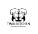 create a timeless beautiful handle twins logo