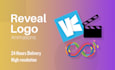 make clean elegant logo reveal video