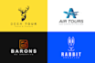 create simple clean modern minimal logo design within 1 day