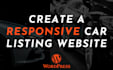 create car dealership website with responsive design