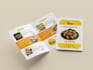 design a premium restaurant menu ready to print