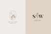 create beautiful hand drawn botanical boho logo