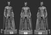create detailed 3d character for 3d printing