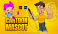 create a unique cartoon character and mascot logo