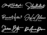do handwritten,signature,scripted and feminine calligraphy logo