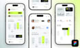 do mobile app UI UX design in figma