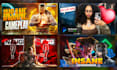 design a catchy youtube gaming thumbnail