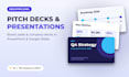 do executive level pitch decks and presentations