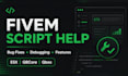 fix fivem esx, qbcore and qbox lua, js, ts script bugs