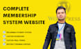 create wordpress paid membership system website