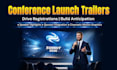 create a high energy event promo and launch trailers