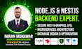 develop nodejs backend api using nodejs nestjs expressjs