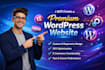 build or redesign premium, luxury, modern and stunning wordpress website
