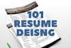 provide professional resume design, cover letter and linkedin optimization