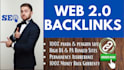 do high quality 30 web 2 0 backlinks, article submission manually
