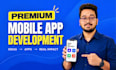 do mobile app development, android and ios app development, ai app creation