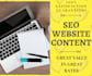 write about us, homepage, terms, and other website content