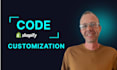 do shopify custom coding and theme customization