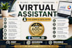 be your personal virtual assistant for data entry and admin tasks