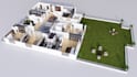 3d floor plan in 24 hours