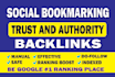 rank your website google 1st page by bookmark SEO backlinks