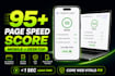 speed up wordpress website speed, mobile and desktop page speed optimization