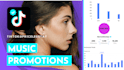 promote your music on tiktok with my 1,000,000 followers
