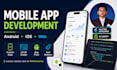 develop android and ios mobile application with flutter