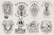 make awesome vintage hand drawn logo