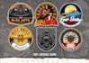 create custom stickers, patch, and label design