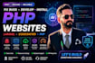 develop custom PHP laravel websites and new features