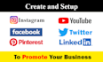 create and setup social media pages with SEO