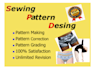 do sewing pattern  for your project